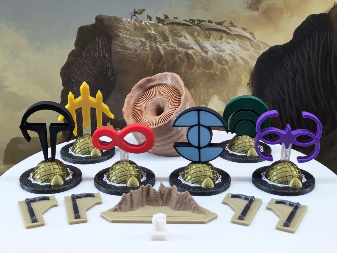 Top Shelf Gamer - Dune: Imperium Uprising: Element Upgrades (set of 13)