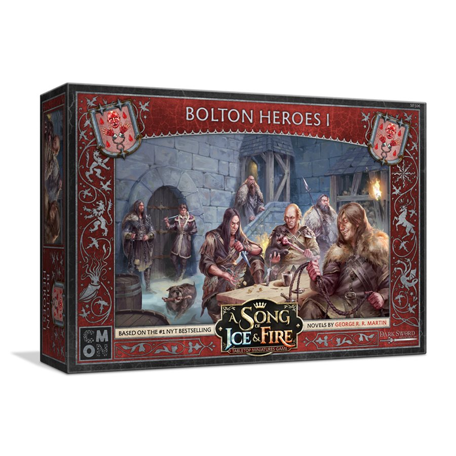 A Song of Ice and Fire: Tabletop Miniatures Game - House Bolton - Bolton Heroes 1