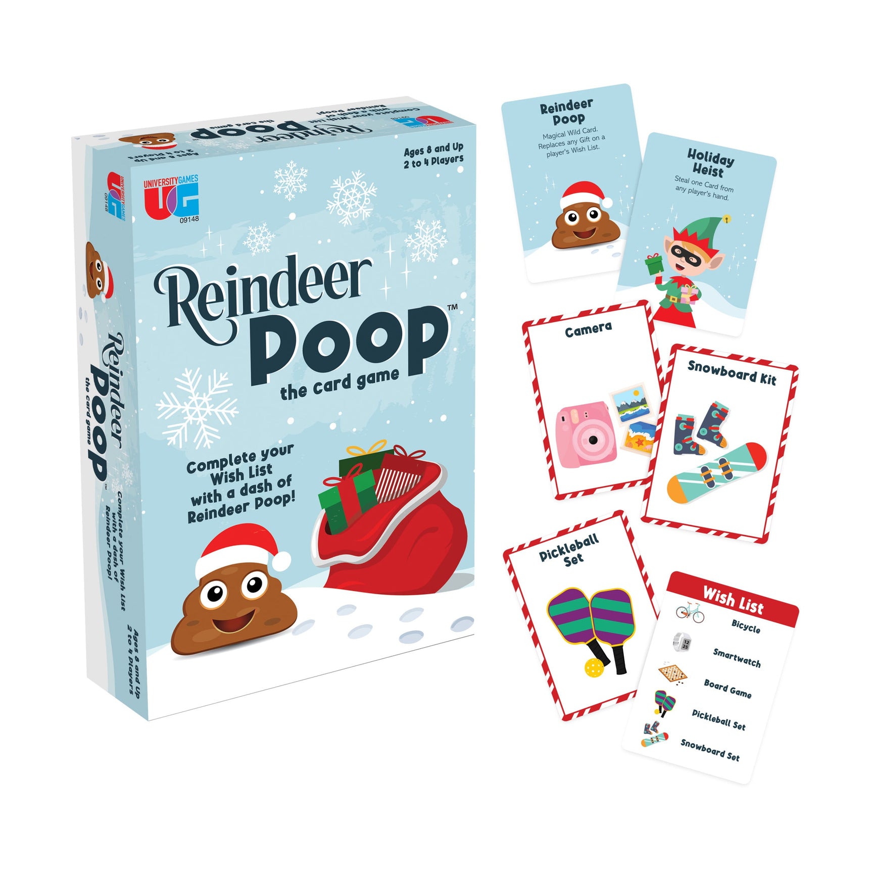 Holiday Games: Reindeer Poop Card Game