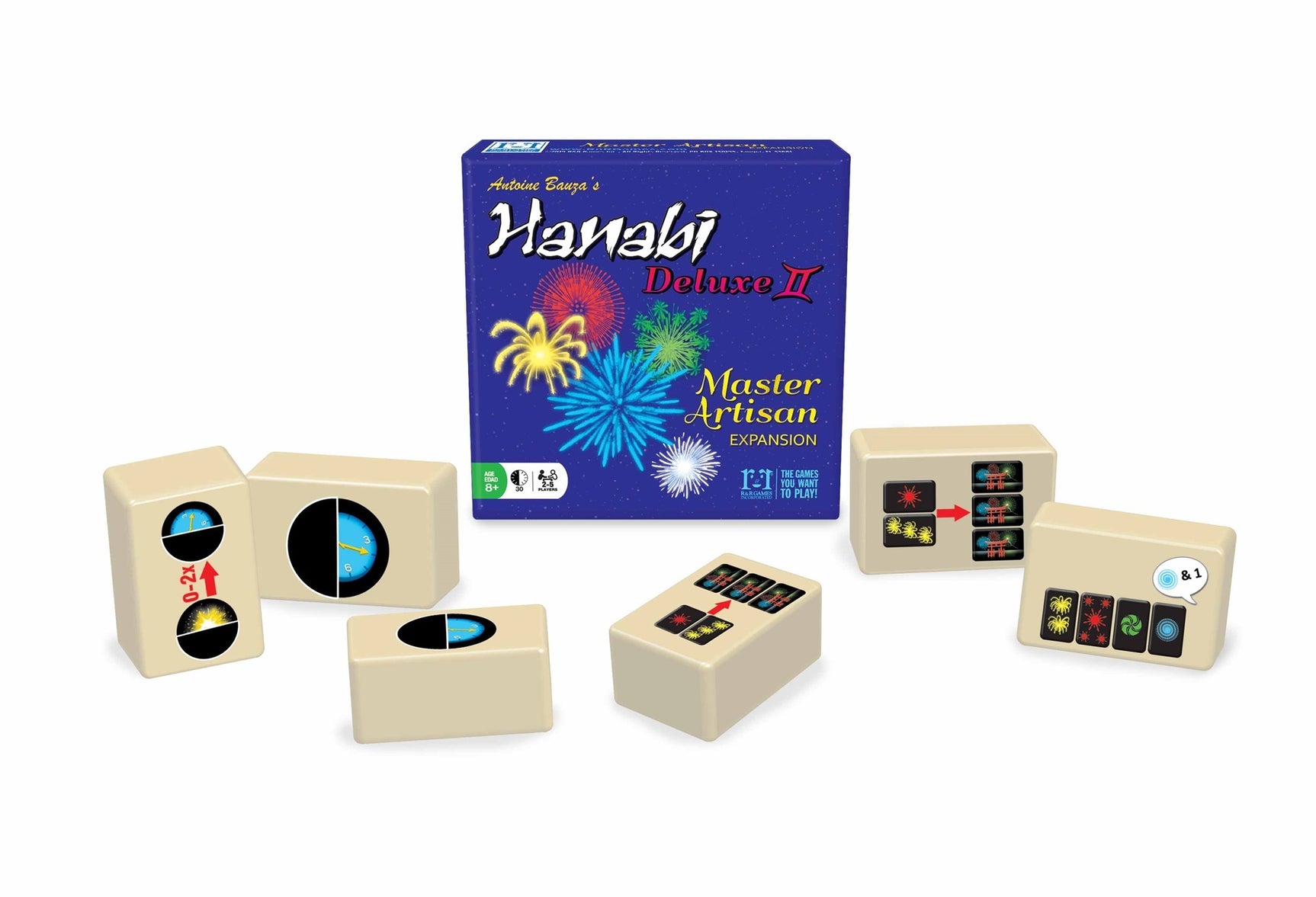 Hanabi Deluxe II - Master Artisan Expansion Tiles