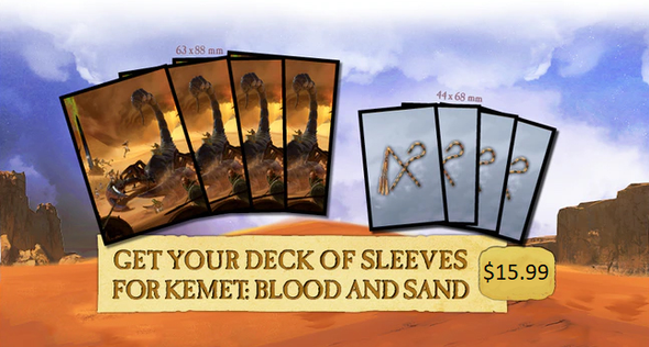 Kemet: Blood and Sand - Sleeves Pack