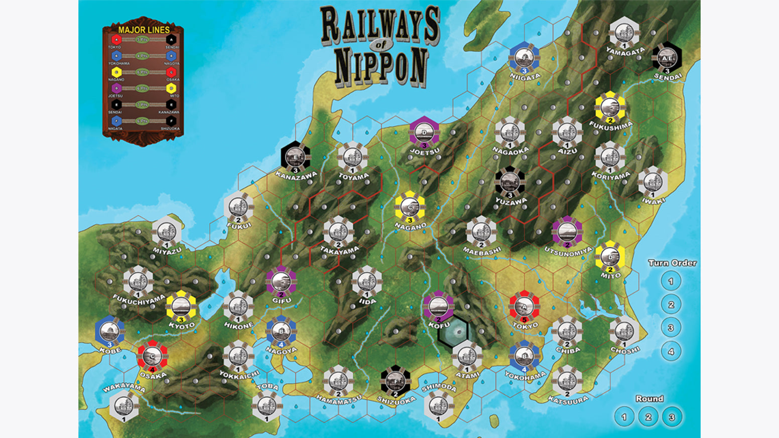 Railways of Nippon: Mini Expansion