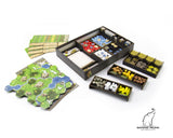 Gaming Trunk - Caledonia Organizer for Clans of Caledonia board game (Black) (For First Edition of the game)