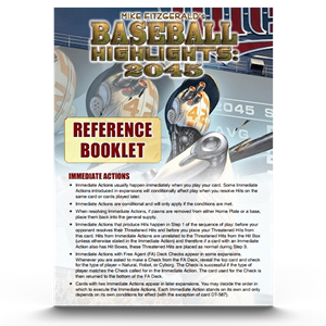 Baseball Highlights: 2045 - Rules, Reference, & Guided Play