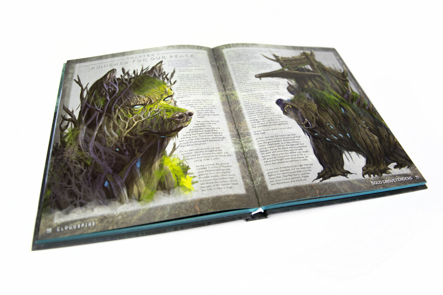 Cloudspire: The Joining War Hardcover Lore and Art Book (2nd Printing)