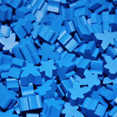 MeepleSource - Mini Meeples Pack (25 pcs) - Blue