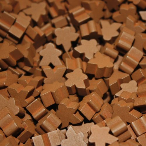 MeepleSource - Mini Meeples Pack (25 pcs) - Brown