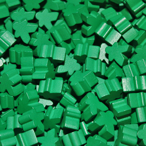 MeepleSource - Mini Meeples Pack (25 pcs) - Green