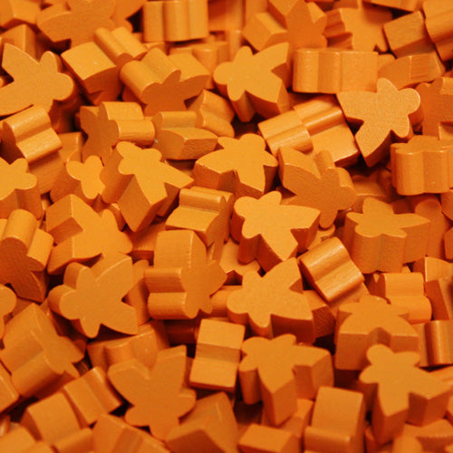 MeepleSource - Mini Meeples Pack (25 pcs) - Orange