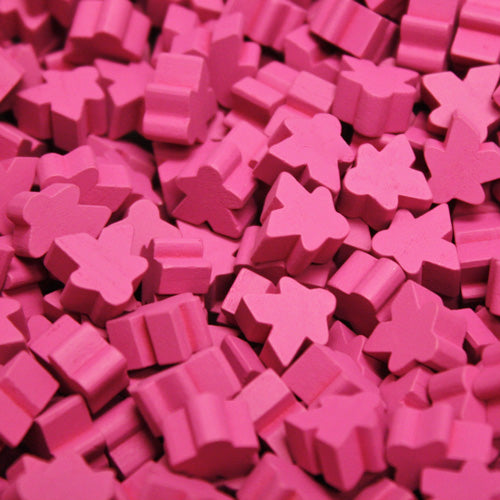 MeepleSource - Mini Meeples Pack (25 pcs) - Pink