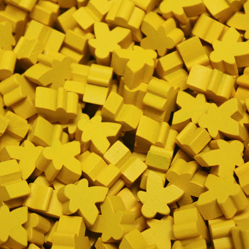 MeepleSource - Mini Meeples Pack (25 pcs) - Yellow