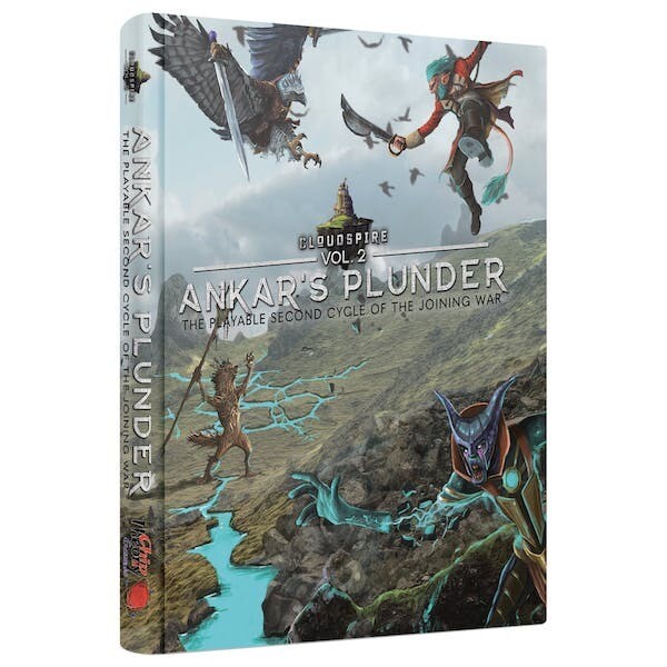 Cloudspire Vol. 2: Ankar's Plunder (Hardcover Lore, Art and Scenario Book)