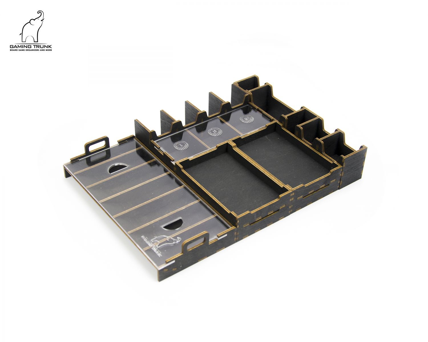 Gaming Trunk - Caledonia Organizer for Clans of Caledonia™ Revision 2 (Natural Unstained)