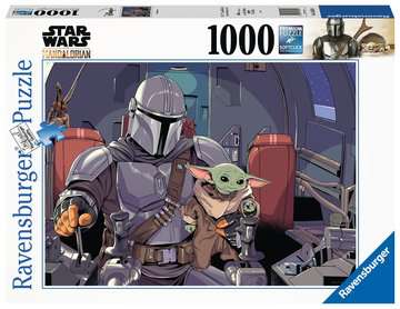 Puzzle Ravensburger - Star Wars: The Mandalorian (1000 Pieces)