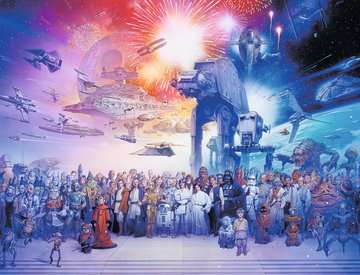 Puzzle Ravensburger - SW: Star Wars Universe (2000 Pieces)