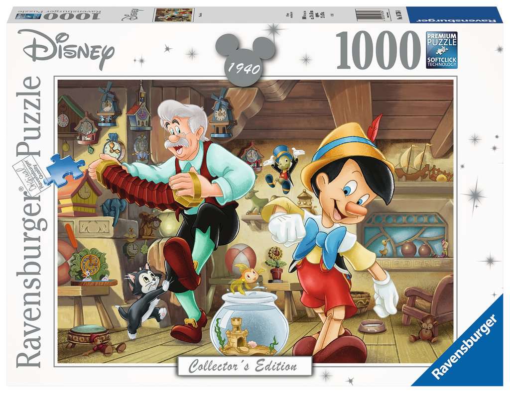 Puzzle - Ravensburger - Disney Collector's Edition: Pinocchio (1000 Pieces)