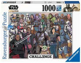 Puzzle Ravensburger - Star Wars: The Mandalorian Challenge (1000 Pieces)