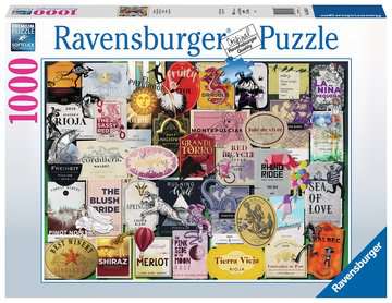 Puzzle Ravensburger - Wine Labels (1000 Pieces)