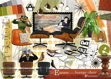 Puzzle - Ravensburger - Eames Design Classics (1000 Pieces)