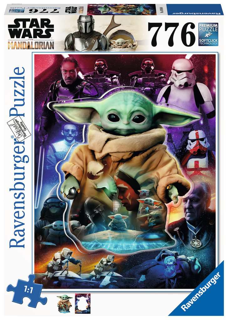 Puzzle - Ravensburger  - The Mandalorian: Grogu's Journey (776 Pieces)