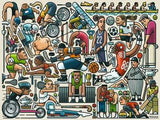 Puzzle - Ravensburger - Athletic Fit (750 Pieces)