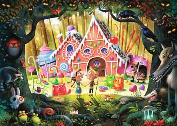 Puzzle - Ravensburger - Hansel and Gretel Beware! (1000 Pieces)