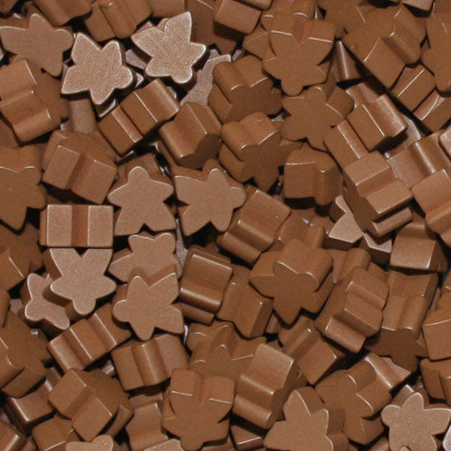 MeepleSource - Standard Meeples Pack (25 pcs) - Brown