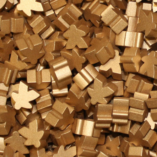 MeepleSource - Standard Meeples Pack (25 pcs) - Metallic Copper