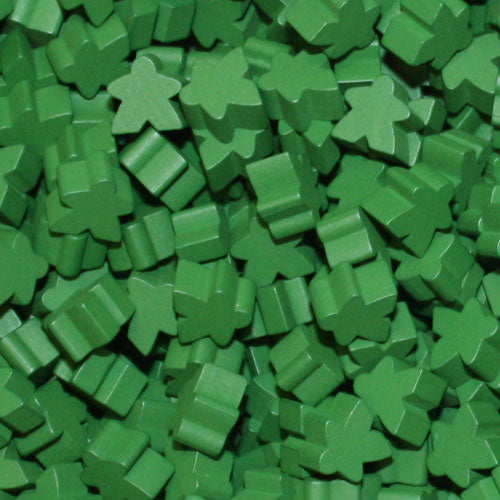 MeepleSource - Standard Meeples Pack (25 pcs) - Green