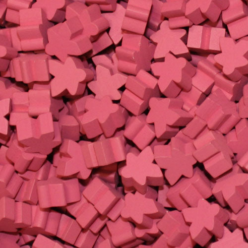 MeepleSource - Standard Meeples Pack (25 pcs) - Pink