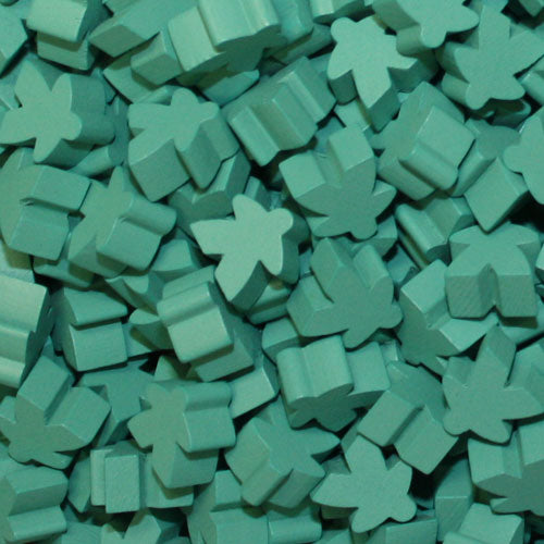 MeepleSource - Standard Meeples Pack (25 pcs) - Turquoise