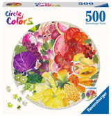 Puzzle - Ravensburger - Circle of Colors - Fruits & Vegetables (500 Pieces)