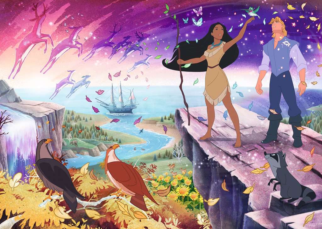 Puzzle - Ravensburger - Disney Collector's Edition: Pocahontas (1000 Pieces)