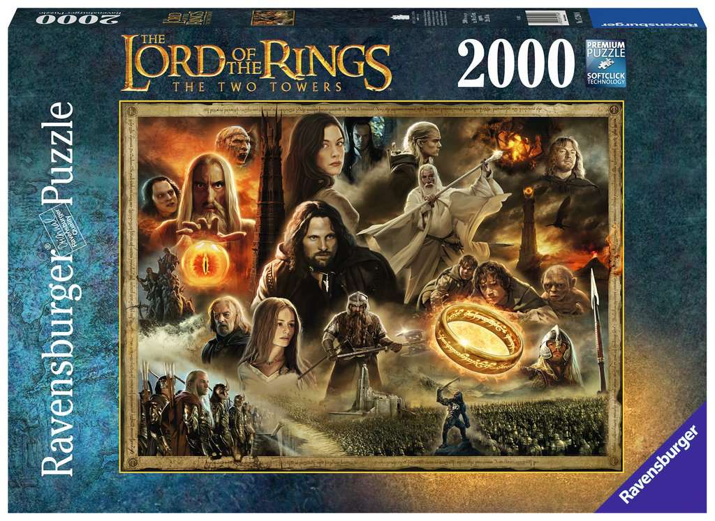 Puzzle - Ravensburger - The Lord of The Rings: The Two Towers (2000 Pieces)