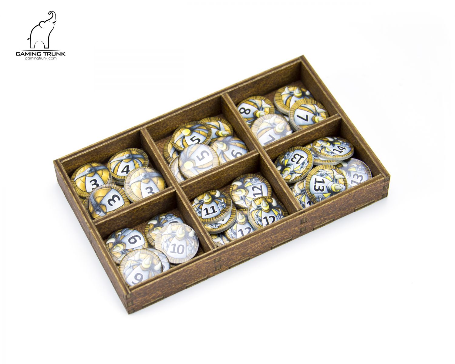 Gaming Trunk - Cave Organizer for Caverna (Natural)