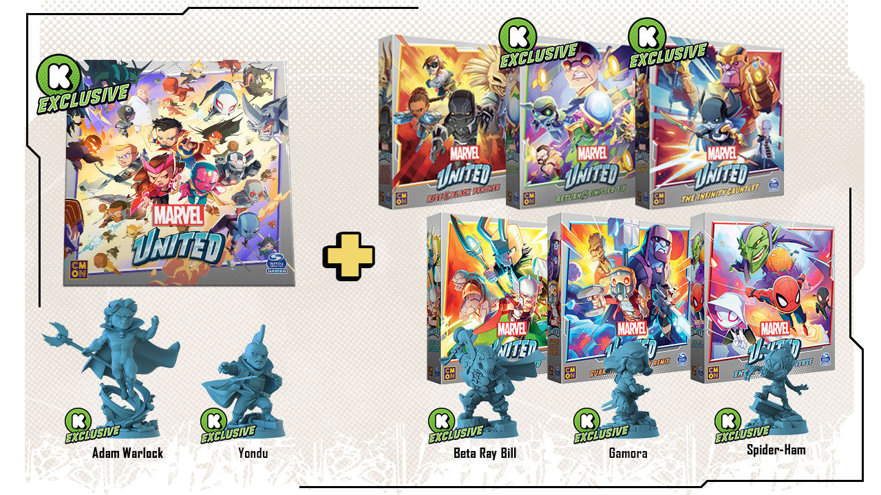 Marvel United: Classic - Kickstarter Ultimate Bundle