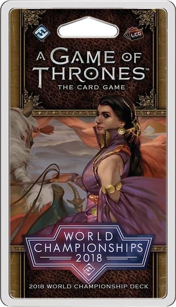 A Game of Thrones: The Card Game (Second Edition) - 2018 World Championship Deck