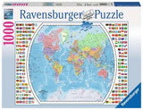 Puzzle - Ravensburger - Political World Map (1000 Piece)