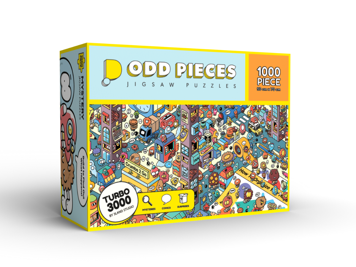 Puzzle - Odd Pieces - Turbo 3000 (1000 Pieces)