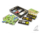 Gaming Trunk - Caledonia Organizer for Clans of Caledonia board game (Black) (For First Edition of the game)