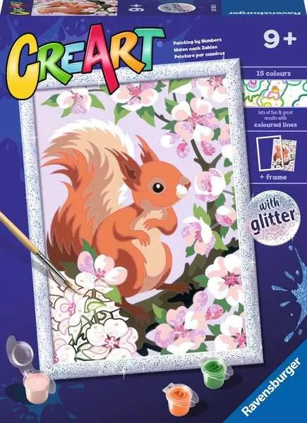 Ravensburger CreArt Paint - Spring Squirrel