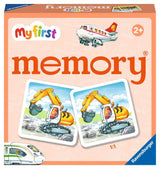 My First Memory Game - Vehicles