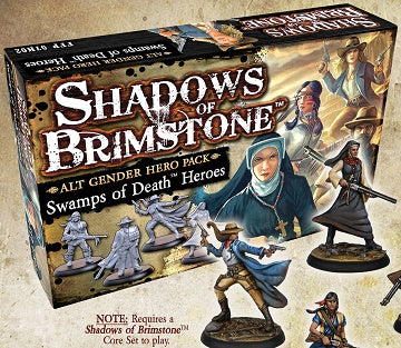 Shadows of Brimstone: Swamps of Death - Alt Gender Hero Pack