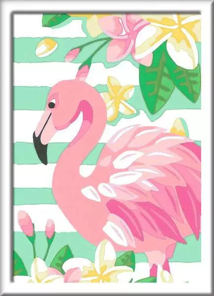 Ravensburger CreArt Paint - Think Pink Flamingo