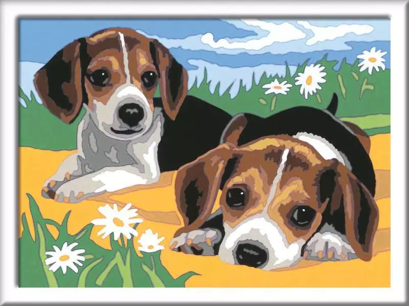 Ravensburger CreArt Paint - Jack Russell Puppy