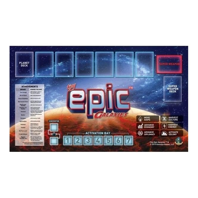 Tiny Epic Galaxies - Game Mat