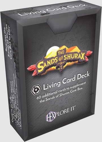 HEXplore It: The Sands of Shurax - Living Card Deck