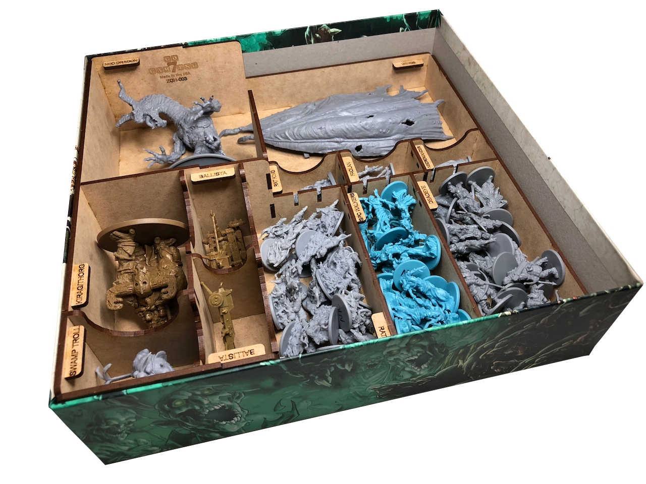 Go7 Gaming - ZGH-003 for Zombicide™ Green Horde Wicked Box