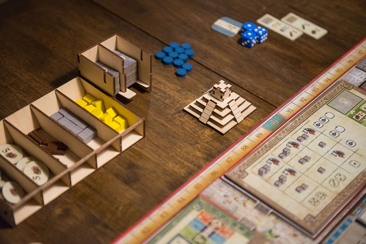 Meeple Realty - Teotihuacan Temple 2.0 (1.0 + Upgrade Kit to 2.0)