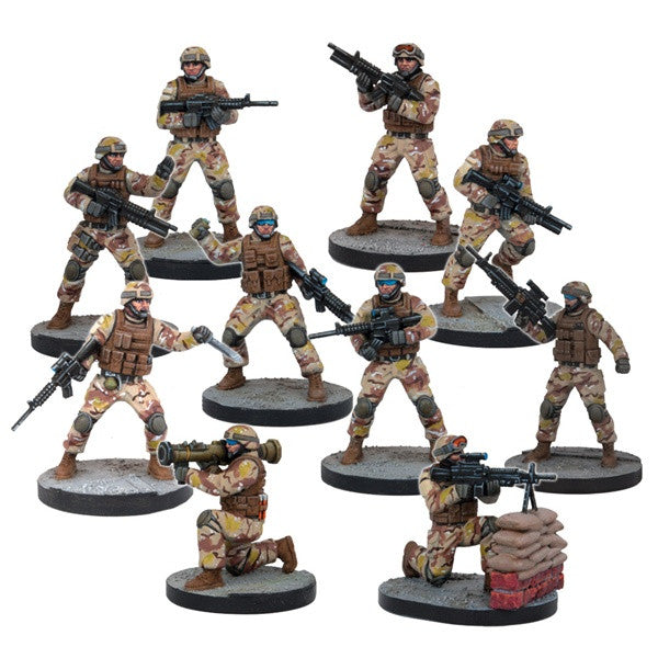 Mars Attacks: US Soldiers (10 Figures)